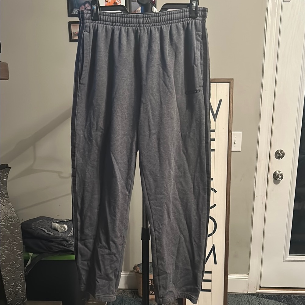 adidas Men's Charcoal Joggers